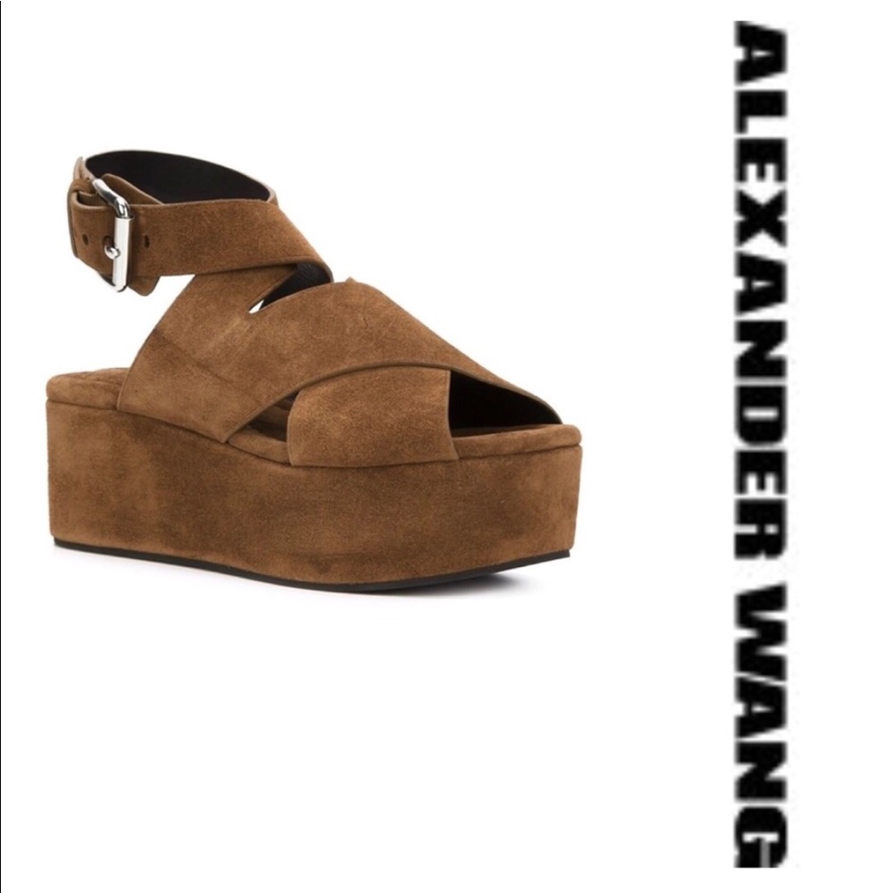Alexander Wang Suede Platform